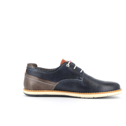 Chaussures en cuir bleu Pikolinos