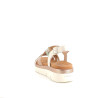 Nu pieds en cuir crème Pikolinos