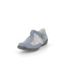 ballerine bleu marine en cuir