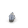 ballerine bleu marine en cuir