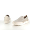 Mocassins en cuir beige Remonte