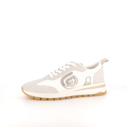 Baskets en cuir blanc Fugitive