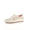 Derbys en cuir crème Pikolinos