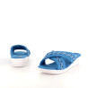 Mules en coton bleu Patrizia Azzi
