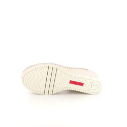 Nu-pieds en cuir crème Pikolinos