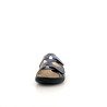 Mules en cuir bleu Semelflex