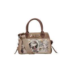 Sac en synthétique marron Anekke