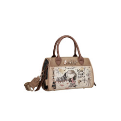 Sac en synthétique marron Anekke