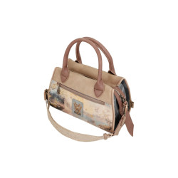 Sac en synthétique marron Anekke