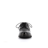 derby noir en cuir