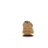Basket en cuir marron city run jogger