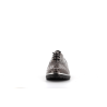 Derby gris en cuir Odette