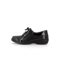 basket Acb noir en cuir collection hiver - Anjou-chaussures