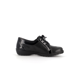 basket Acb noir en cuir collection hiver - Anjou-chaussures