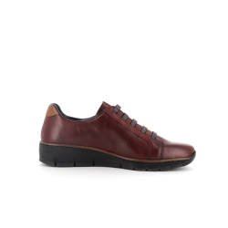 Basket rouge Rieker collection automne/ hiver - Anjou-chaussures