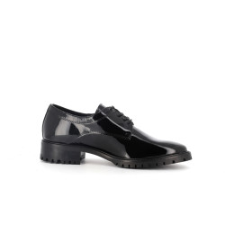 Derby JB Martin noir en cuir caprin collection hiver - Anjou-chaussures
