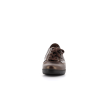 basket marron compensé en cuir Patrizia