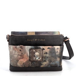 Sac à Main Anekke en Marron avec Bandoulière Synthétique