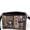 Sac à Main Anekke en Marron avec Bandoulière Synthétique