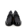 Derbys Fugitive en cuir vernis noir