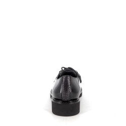 Derbys Fugitive en cuir vernis noir