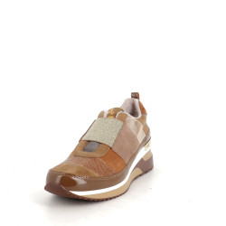 sneakers en cuir daim Mamzelle Velin compo argile
