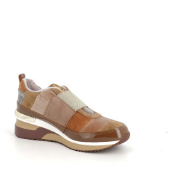 sneakers en cuir daim Mamzelle Velin compo argile