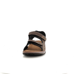 Nu-pieds en syntéthique marron Inblu