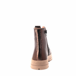 Chaussures Montantes en Cuir Bronze GBB