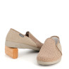 Chaussons fermés Beige