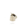 ballerines vert kaki en cuir