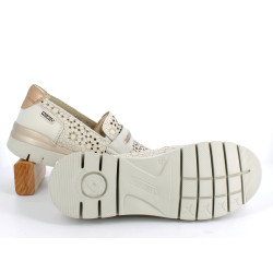 Mocassins Pikolinos beige en cuir