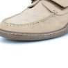 Mocassin TBS beige en cuir