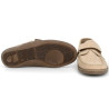 Mocassin TBS beige en cuir