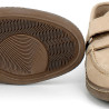 Mocassin TBS beige en cuir