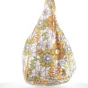 Sac à main en coton orange Les Tropéziennes