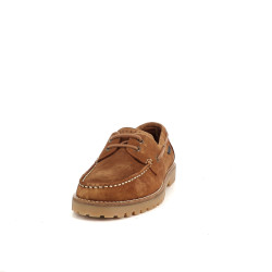 Salomées en cuir marron Christian Pellet