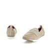 Mocassins en cuir beige Fugitive