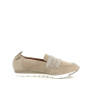 Mocassins en cuir beige Fugitive