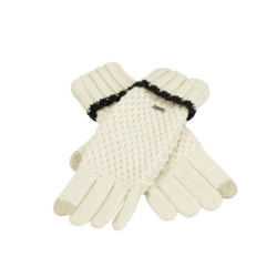 Gants en Maille Beige Anekke