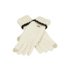 Gants en Maille Beige Anekke