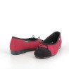 Chaussons rouge à pois Semelfelx