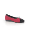 Chaussons rouge à pois Semelfelx