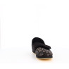 Chausson Semelflex noir à talon