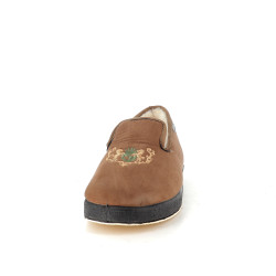Chaussons marron Semelflex