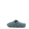 chaussons Verbenas en moumoutte bleu turquoise