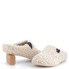 Chaussons Verbenas en moumoutte beige