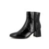 Bottines à talons en cuir noir Regarde Le Ciel