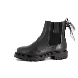 Boots en cuir noir GoodStep