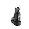 Boots en cuir noir GoodStep